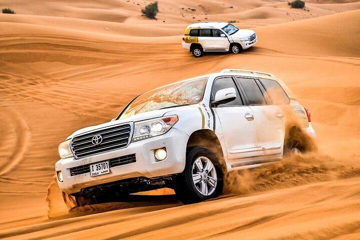 VIP Dubai Desert Safari 4x4 Pick/drop Dinner Shows Camel