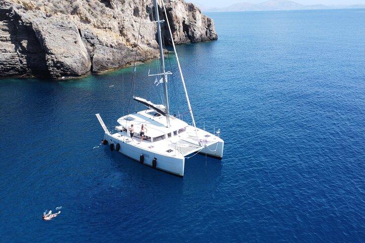 Mykonos Semi Private catamaran cruise