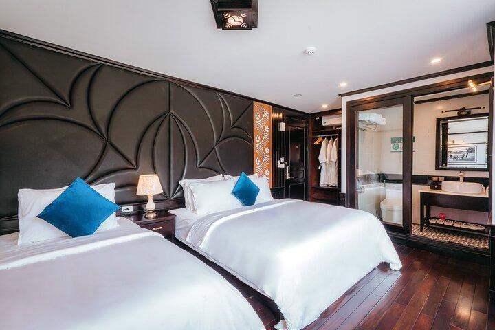 Rosa Cruise 2 Day Explore Halong Bay and Lan Ha Bay from Hanoi