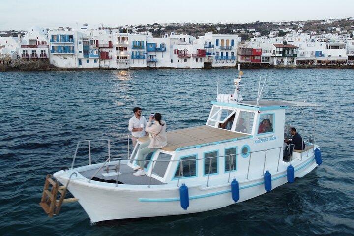 Half-Day Private Cruise with Kaiki around Mykonos