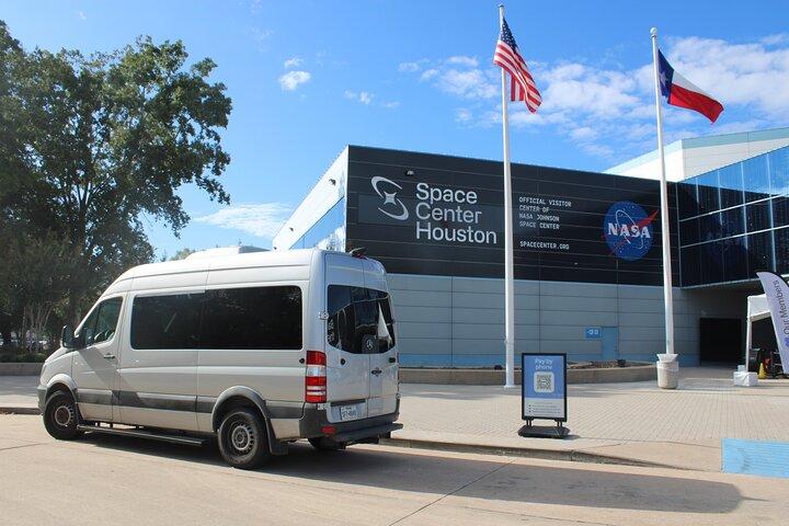Space City NASA Bus & Ticket Bundle (Downtown Houston shuttle)
