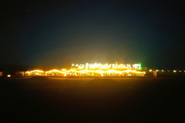 Sunset Dinner show in Marrakech Desert with Quad bike