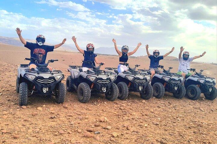 Quad and Camel Ride in the Agafay Desert with Swimming Pool