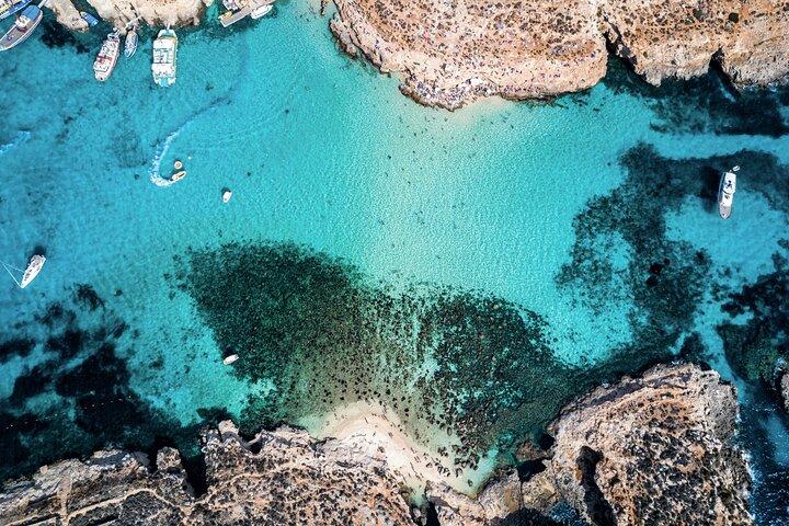 Turkish Gullet Cruise to Gozo and Comino with Lunch and Transfers