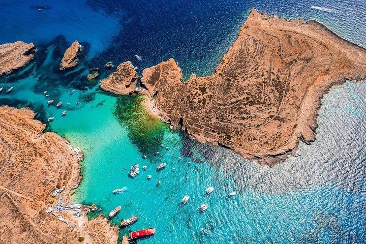 Turkish Gullet Cruise to Gozo and Comino with Lunch and Transfers