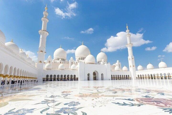Baps Hindu Temple and Sheikh Zayed Grand Mosque Tour