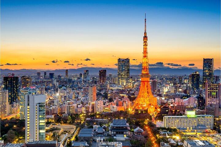 Tokyo All Inclusive Private Night Tour Drive on a Luxury Car