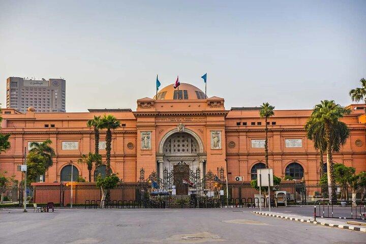 Old Egyptian Museum and National Museum of Egyptian Civilization