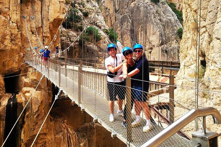 Caminito del Rey: Guided Hiking Tour with Ticket and Helmet