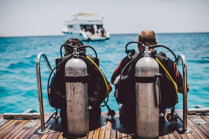 Sharm El-Sheikh: Ras Muhammed & White Island By Boat & intro Dive