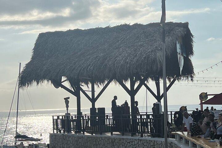 Negril 7 mile Beach, Party Catamaran Cruise and Ricks Cafe Combo