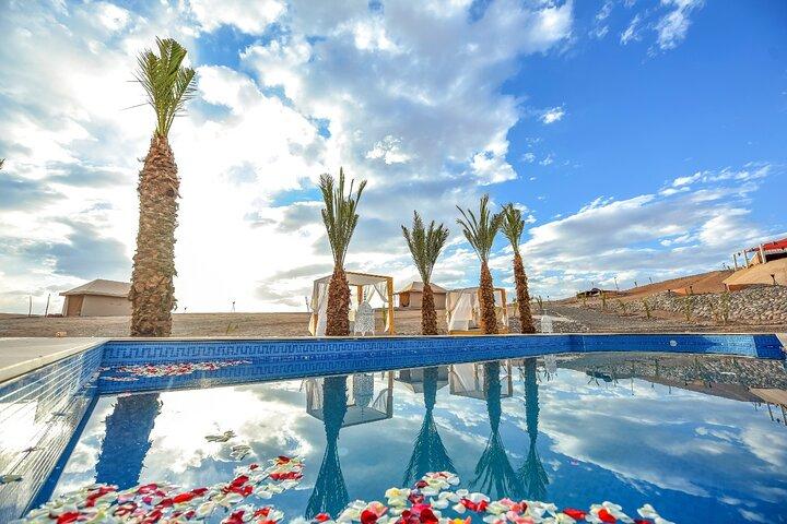 Quad and Camel Ride in the Agafay Desert with Swimming Pool