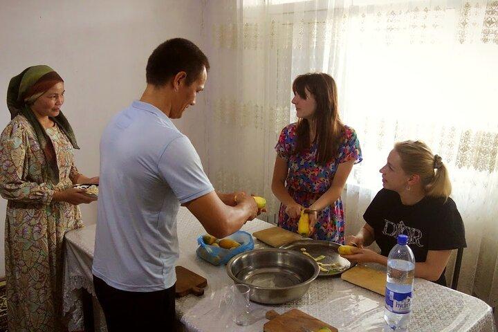 Private Samarkand Cooking Class with Market Tour & Transfers