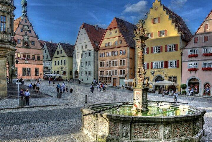 from Frankfurt: historic treasure Rothenburg, private 1 day Tour
