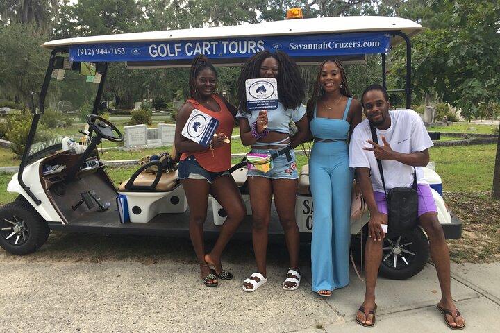 Golf Cart Tours, Bonaventure Cemetery Savannah Cruzers