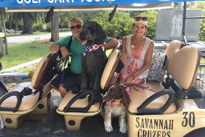 Golf Cart Tours, Bonaventure Cemetery Savannah Cruzers