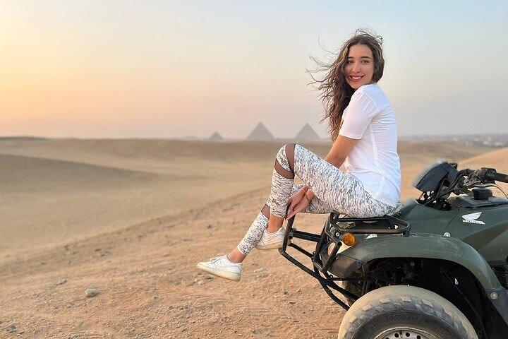 Desert Safari by Quad Bike Around Pyramids