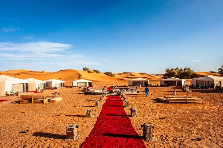 3 Days Desert Tour in Marrakech to Merzouga Dunes and Camel Trek