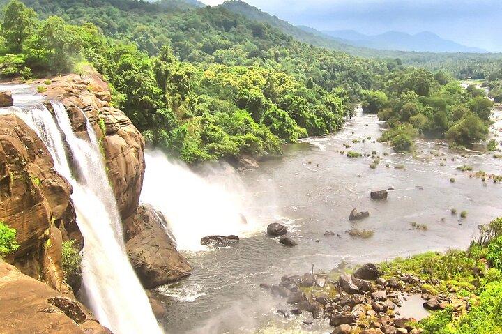 Athirappilly & Vazhachal Waterfalls Private Day Tour from Kochi