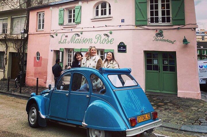 Private ride in a Citroën 2CV in Paris - 2h