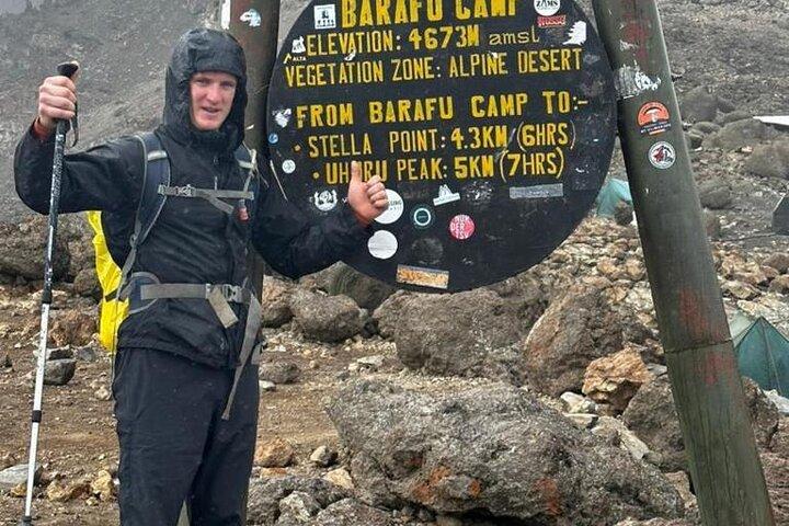 8 Days Mount Kilimanjaro Climbing via Lemosho Route
