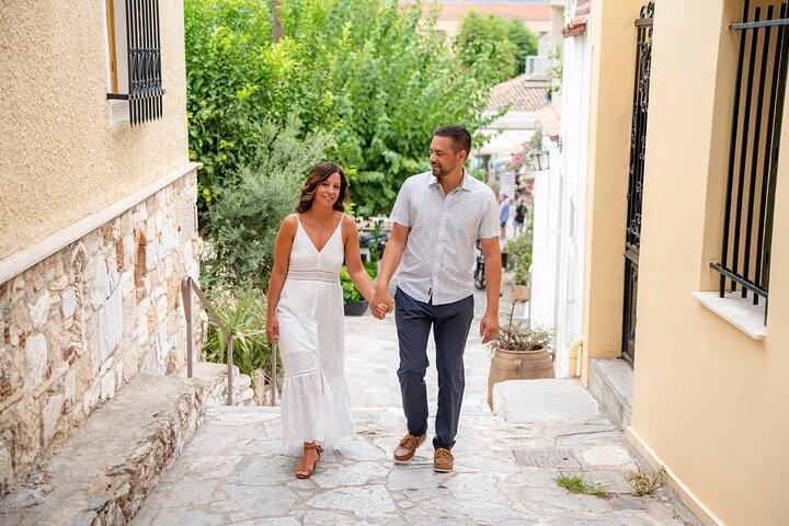 Private Photoshoot and Walking Tour in Athens