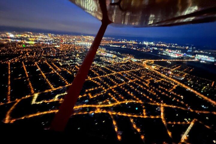 Sightseeing flight over Budapest