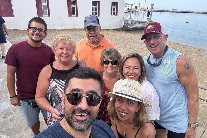 Mykonos Local Tour with Snacks & Pick-Up(Small Group or Private)