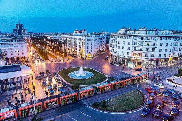 One day tour to Casablanca and rabat departure from Marrakech