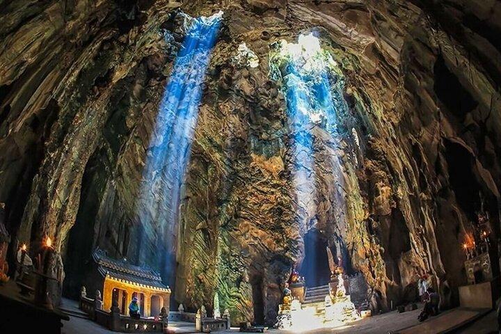 Hoi An/Da Nang : Marble Mountains, Lady Buddha - Am Phu Cave Tour