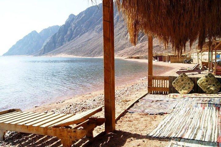 Canyon Salama Jeep Safari in Sinai Desert and Dahab Snorkeling