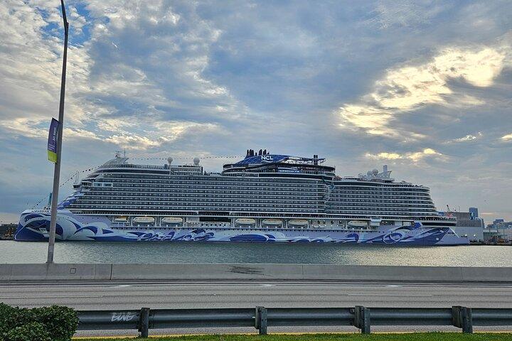 Transfer from Port Miami to Miami Airport. Up to 11 passengers.