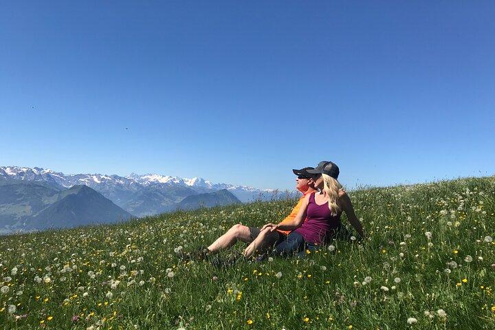 Private Guided Hike on Mt. Rigi with Farm Visit and BBQ