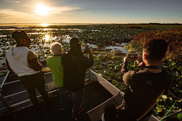 1-Hour Sunset Airboat Ride near Orlando