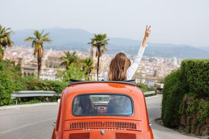 3-hour Vintage FIAT 500 Chianti Classico Private Wine Tour