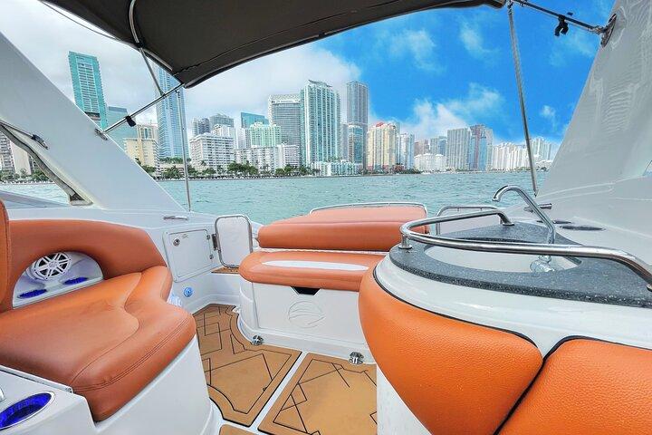 Private Captained Boat Tour in Miami for up to 12 passengers