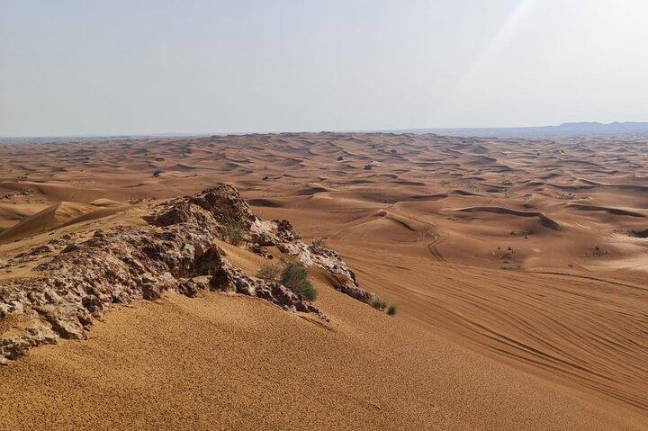Dubai Desert Safari 4 hours Sand board Camel Ride & Quad Bike