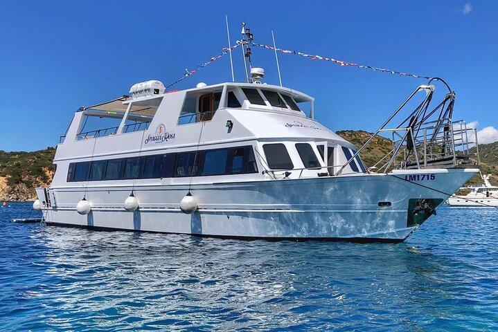 Boat tour Tropea Capo Vaticano with aperitif snorkeling morning