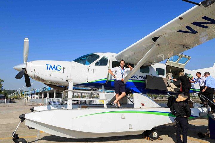 Halong Bay Sightseeing Tour With Seaplane With Pick up & Drop off