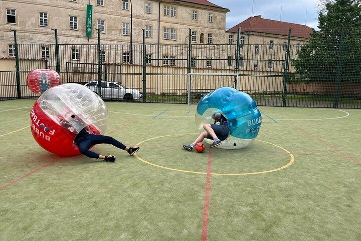 Private Bubble Football Activity in Prague