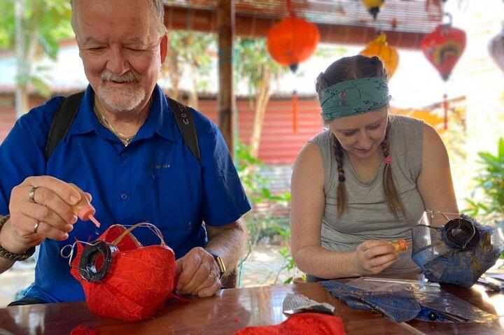 Small Group Lantern Making Experience in Old Town of Hoi An