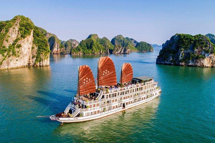 Arcady Boutique Cruise Halong Bay – 2D1N Tour from Hanoi