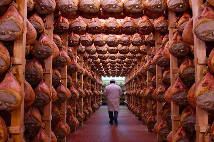 Tour at a Parma Ham Producer