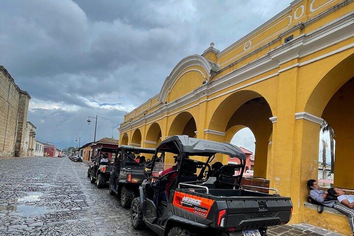 Tour of the small towns of Antigua Guatemala on ATV or UTV