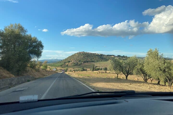 From Rome to Florence with a stop in Montepulciano