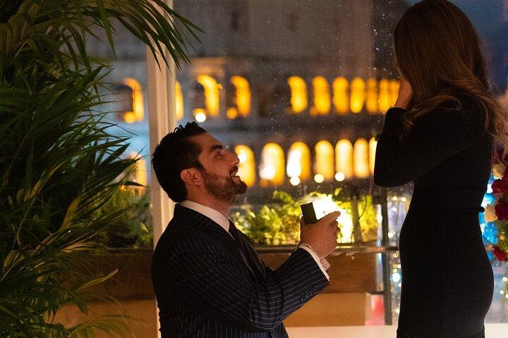 Marriage proposal in Rome