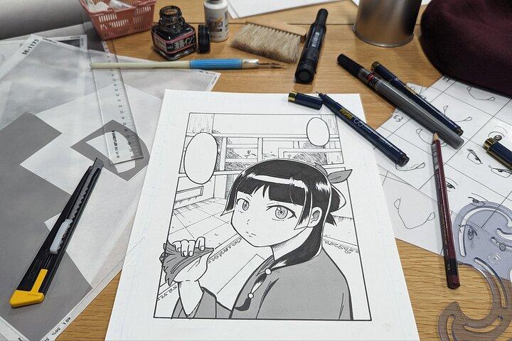 Tokyo Manga Drawing Workshop Guided by Active Pro Manga Artist