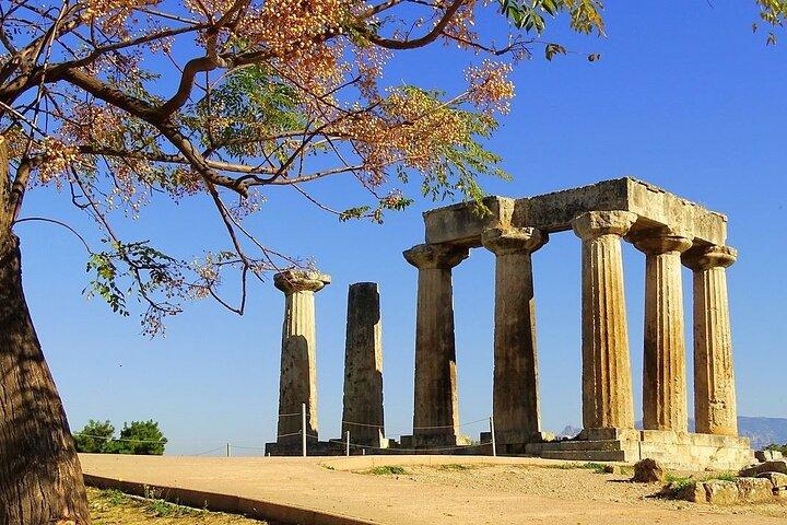 Nafplio Half Day Shared Tour to Ancient Corinth Corinth Canal