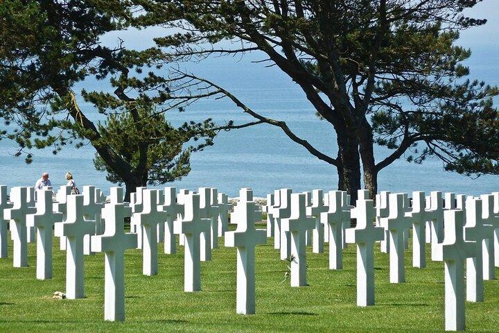 Private American landing beaches tour from Bayeux