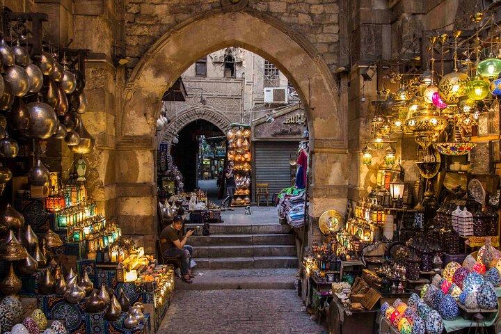 Cairo: Old Egyptian Museum Citadel & Bazaar Private Tour